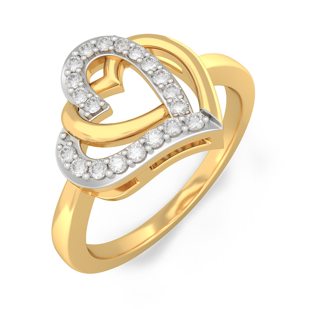 The Entwined In Love Ring | BlueStone.com