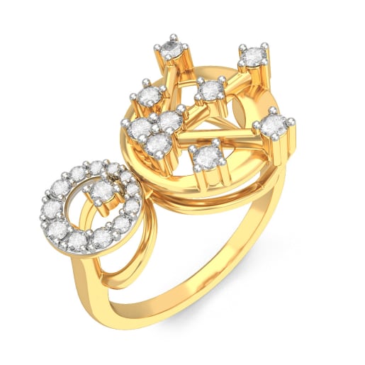 Buy 500+ Women's Diamond Ring Designs Online in India 2017 | BlueStone
